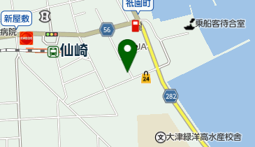 山口塩元売株式会社仙崎営業所の地図画像