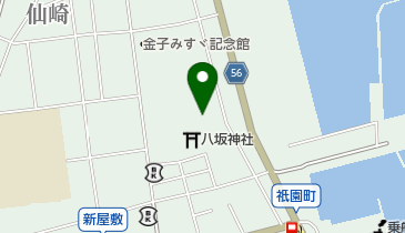 八坂神社の地図画像