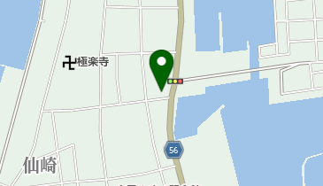 有限会社ときわ釣具仙崎本店の地図画像