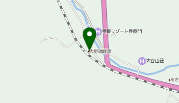 大野瑞峰萩焼窯元の地図画像