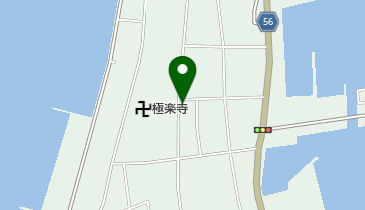 釼物理容院の地図画像