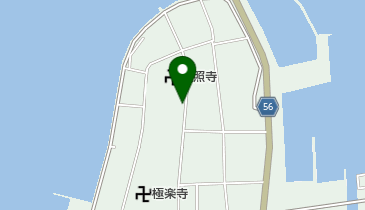 佐渡理容店の地図画像