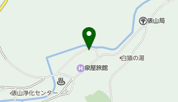 藤野旅館の地図画像