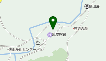 吉田屋旅館の地図画像