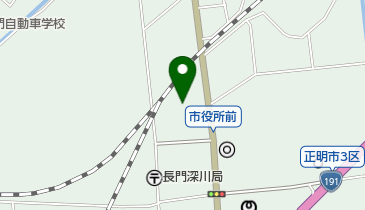 長門市役所 健康増進課 健康推進係の地図画像