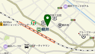 整体療術やない健友館の地図画像