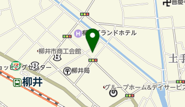 まことや化粧品店 本店の地図画像