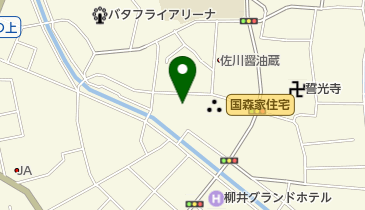 重枝醤油店の地図画像