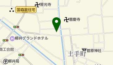 中国新聞柳井販売所の地図画像