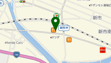 シカゴピザ柳井店の地図画像