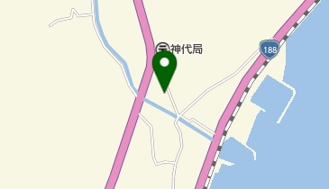 植野美容院の地図画像