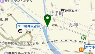 カリーナ美容室の地図画像