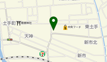 サニー美容室の地図画像