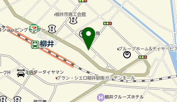 柳町薬局の地図画像