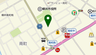 柳井地方県民相談室の地図画像