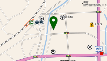 美祢市勤労福祉会館の地図画像