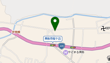 岡牛乳店の地図画像