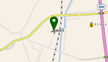 宝泉寺の地図画像