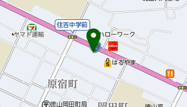 アミティーイングリッシュスクール徳山校の地図画像
