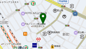 ホテルアルフレックスの地図画像