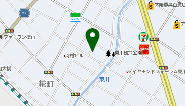 メンズバーHEROの地図画像