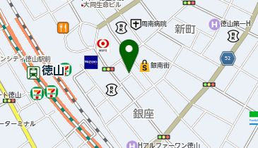 有限会社御堀堂周南支店の地図画像