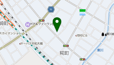 マーガレットの地図画像