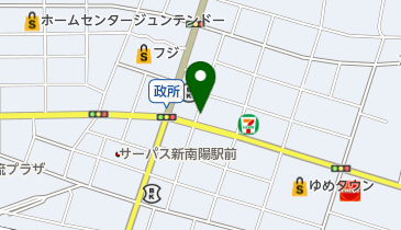 和洋菓子なかがわの地図画像