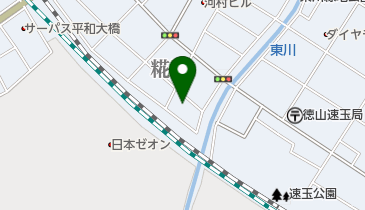 いづつ理容所の地図画像