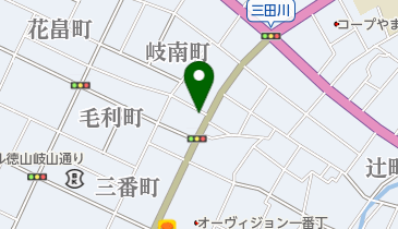 かねしげ理容室の地図画像