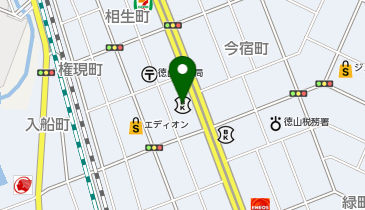 中国労働金庫 徳山支店の地図画像