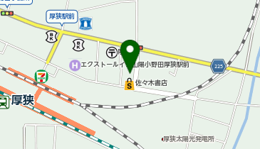 竹野ガラス店の地図画像