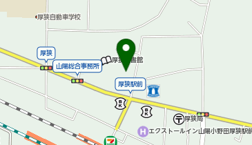 社団法人厚狭法人会の地図画像
