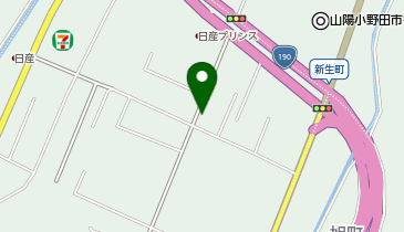 小野田建設倶楽部の地図画像