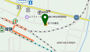 笹尾酒店の地図画像