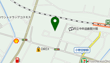 山陽小野田市なるみ園の地図画像