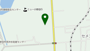 小野田スイミングクラブの地図画像