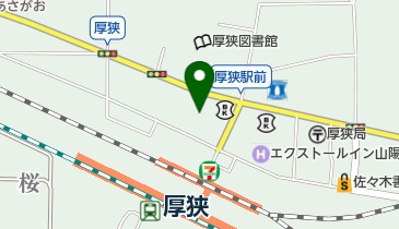 サワー美容室の地図画像