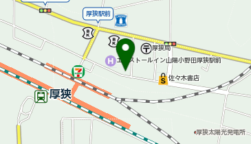 滝光美容処の地図画像
