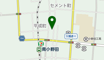 小野田一焼肉店の地図画像
