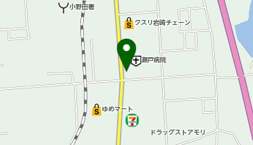 千代町薬局の地図画像