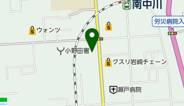 ヘヤーサロンいしもとの地図画像