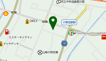 中国労働金庫 小野田支店の地図画像