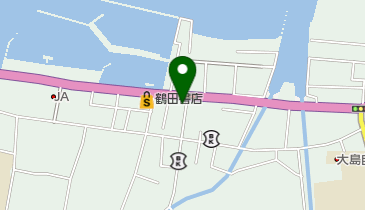 大松屋衣料品店の地図画像