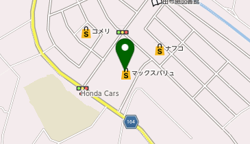 シンタニスポーツの地図画像