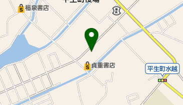 美容室ハルカの地図画像