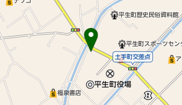 なかもと理容室の地図画像