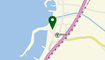 山口県漁業協同組合 宇田郷支店の地図画像