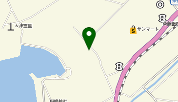 八代峰月堂の地図画像