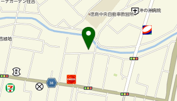 阿波硝子の地図画像